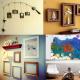 Dekor/Dekoration von Wänden im Innenraum: Ebenen und Methoden, Beispiele und Fotos der Umsetzung